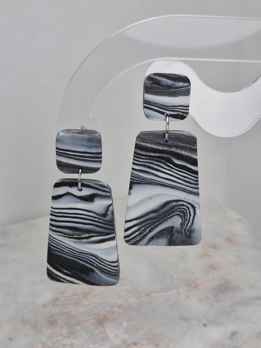 Blokki - Mustavalkoinen marmori